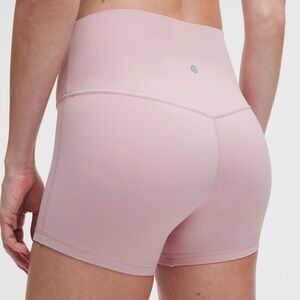 NWT💎Lululemon Align High-Rise Short 4" Pink Haze Size 12 Retails $64 New